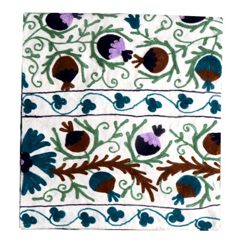 HANDMADE EMBROIDARY WORK COTTON SUZANI BEDCOVER