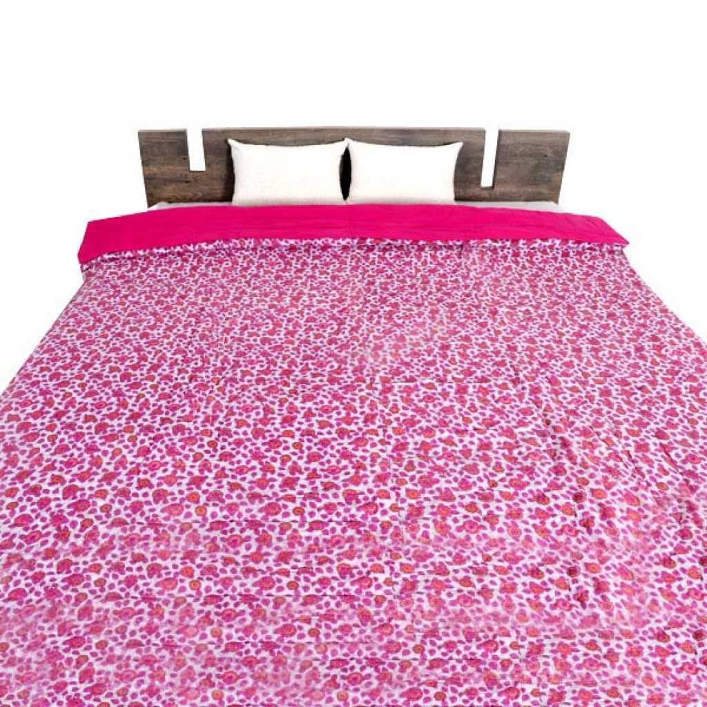 HANDMADE INDIAN PURE COTTON DESIGNER QUILTED