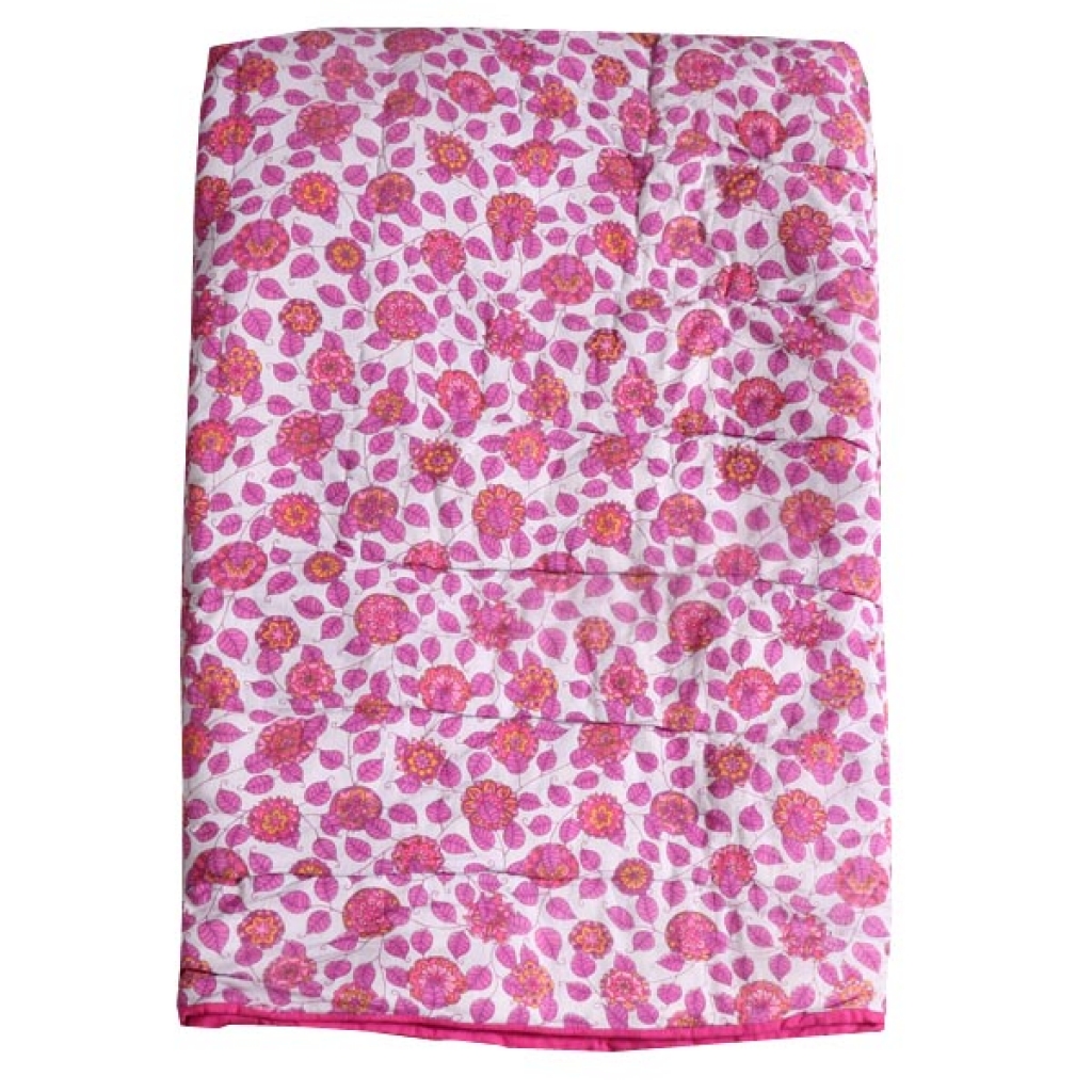 HANDMADE INDIAN PURE COTTON DESIGNER QUILTED