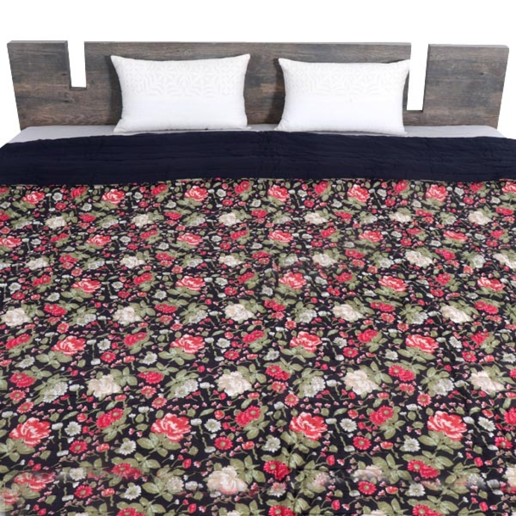 HANDMADE INDIAN PURE COTTON DESIGNER QUILTED