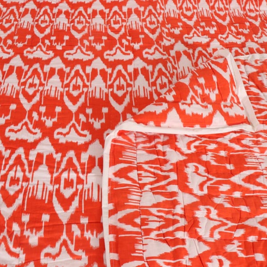 HANDMADE INDIAN PURE COTTON DESIGNER QUILTED