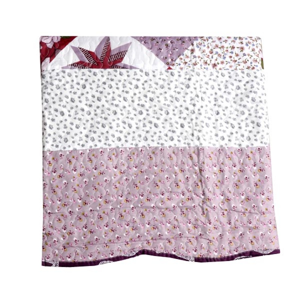 HANDMADE INDIAN PURE COTTON DESIGNER QUILTED