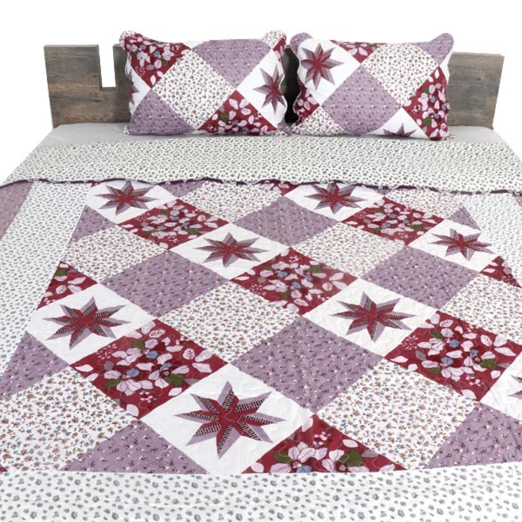 HANDMADE INDIAN PURE COTTON DESIGNER QUILTED