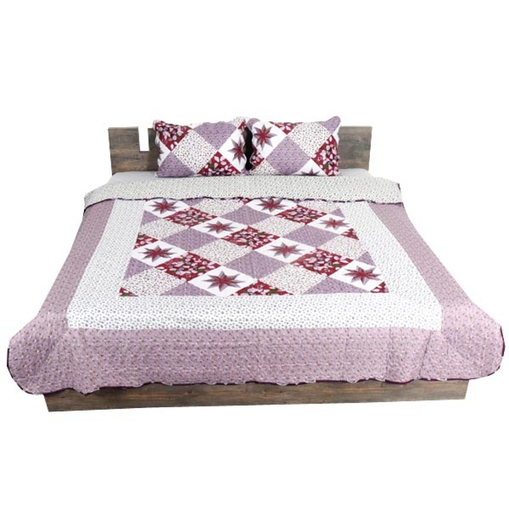 HANDMADE INDIAN PURE COTTON DESIGNER QUILTED
