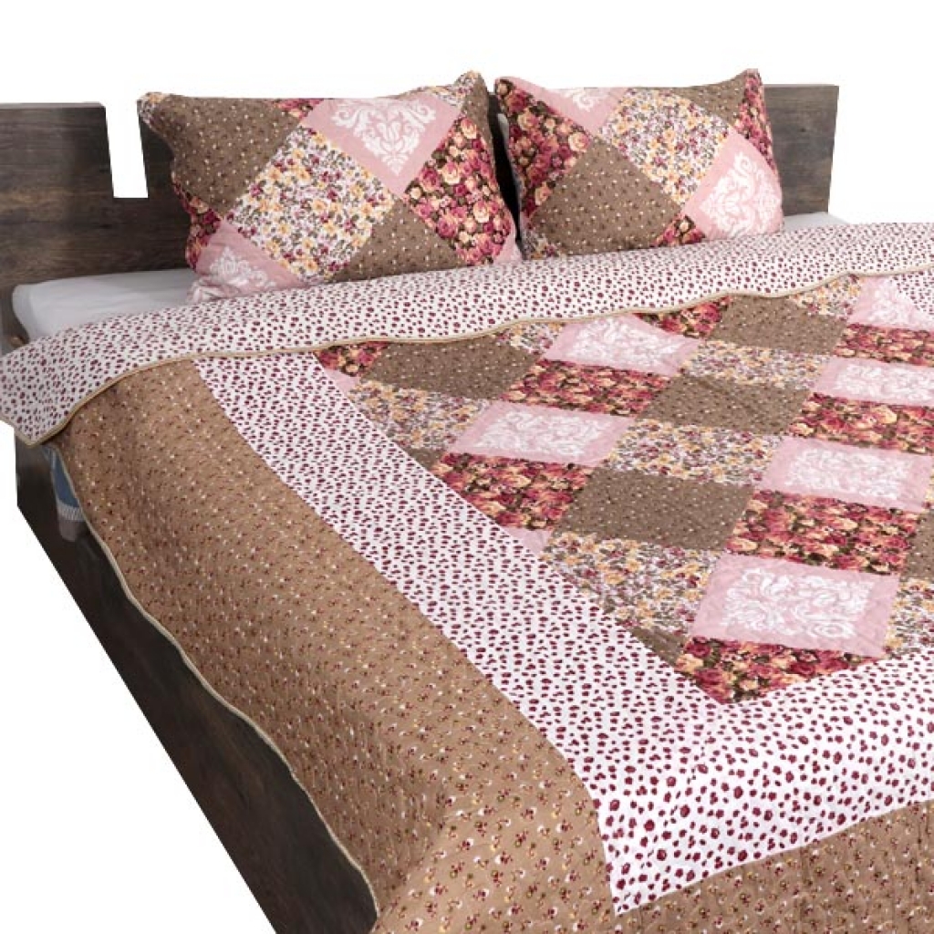 HANDMADE INDIAN PURE COTTON DESIGNER QUILTED