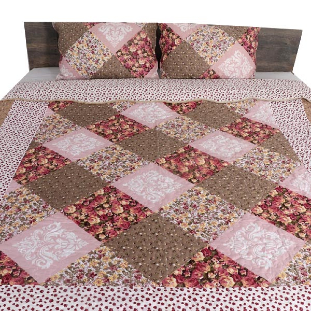 HANDMADE INDIAN PURE COTTON DESIGNER QUILTED