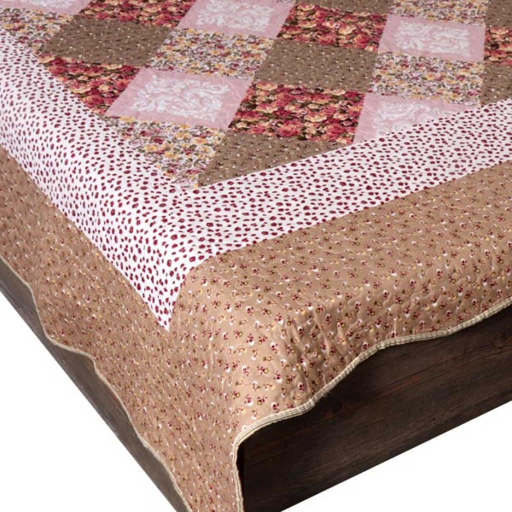 HANDMADE INDIAN PURE COTTON DESIGNER QUILTED