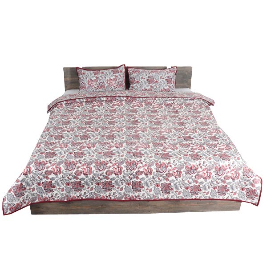 HANDMADE INDIAN PURE COTTON DESIGNER QUILTED