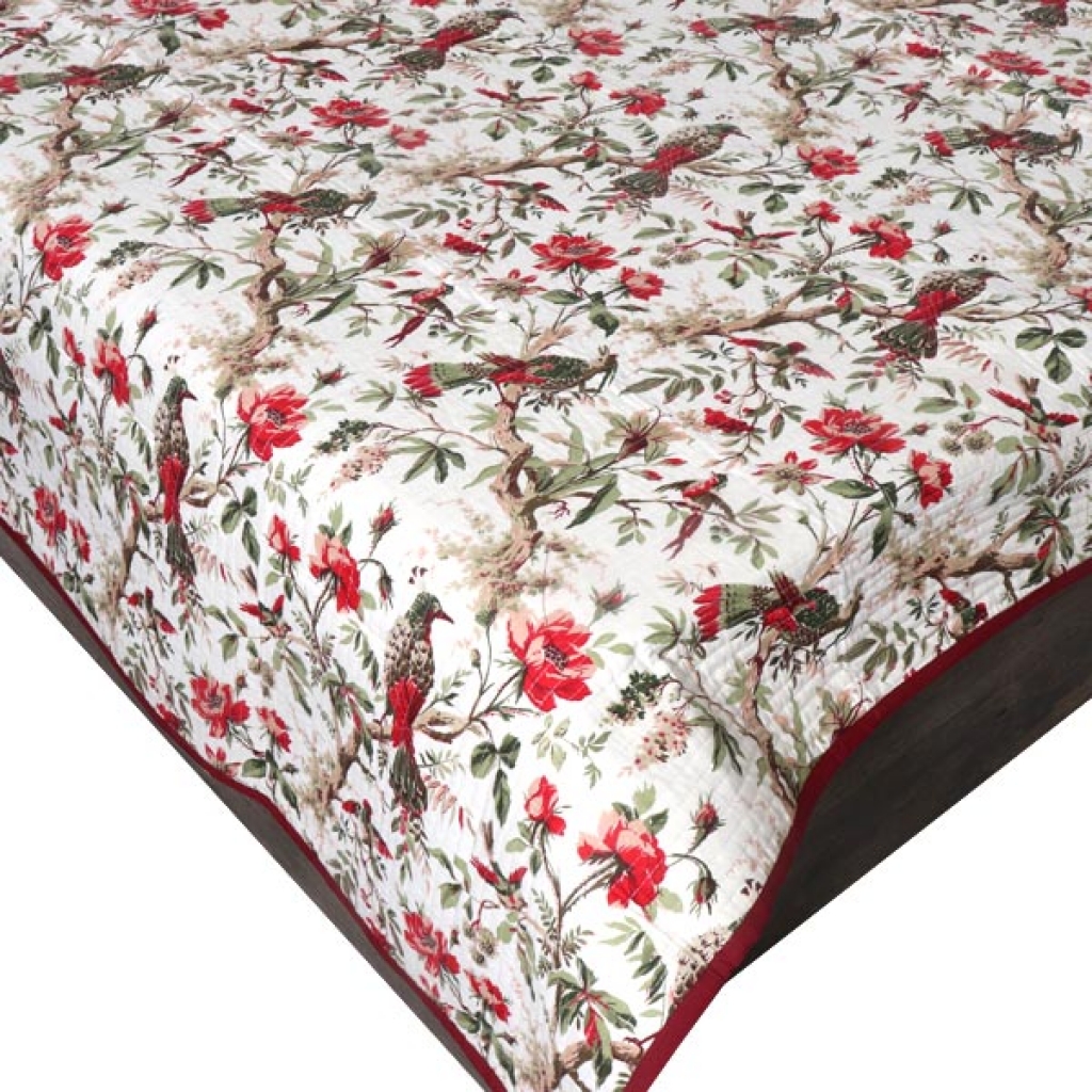 HANDMADE INDIAN PURE COTTON DESIGNER QUILTED