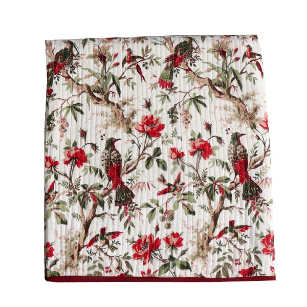 HANDMADE INDIAN PURE COTTON DESIGNER QUILTED