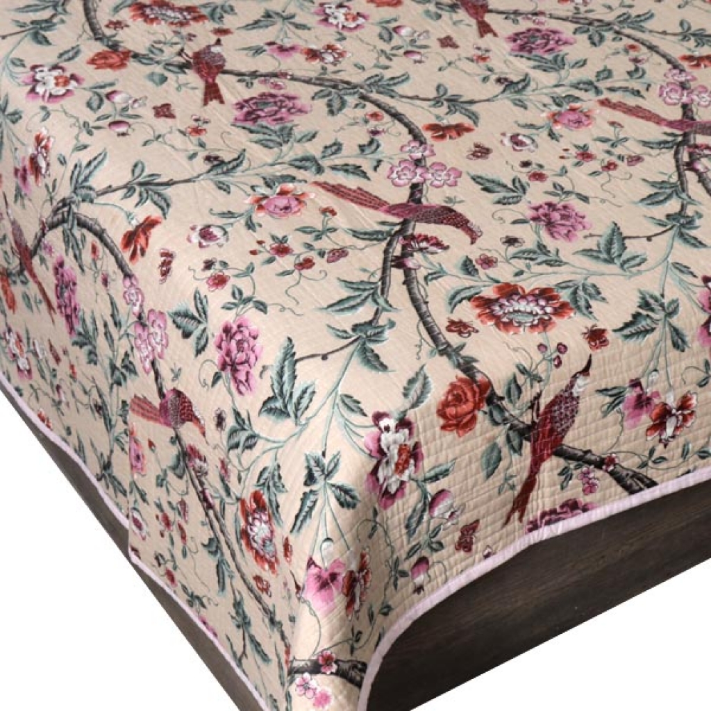 HANDMADE INDIAN PURE COTTON DESIGNER QUILTED