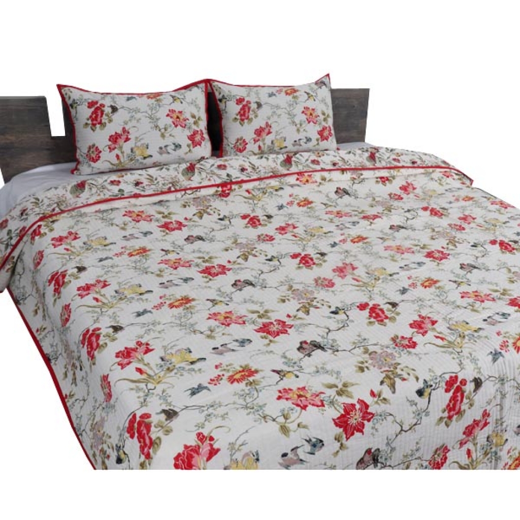 HANDMADE INDIAN PURE COTTON DESIGNER QUILTED