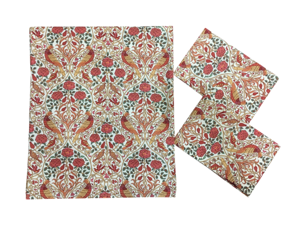 COTTON SCREEN PRINTED PAKHI BED SHEETS