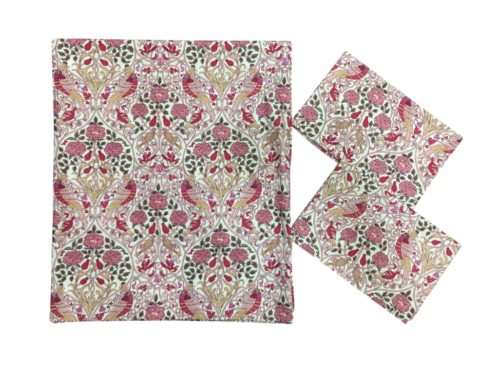 COTTON SCREEN PRINTED PAKHI BED SHEETS