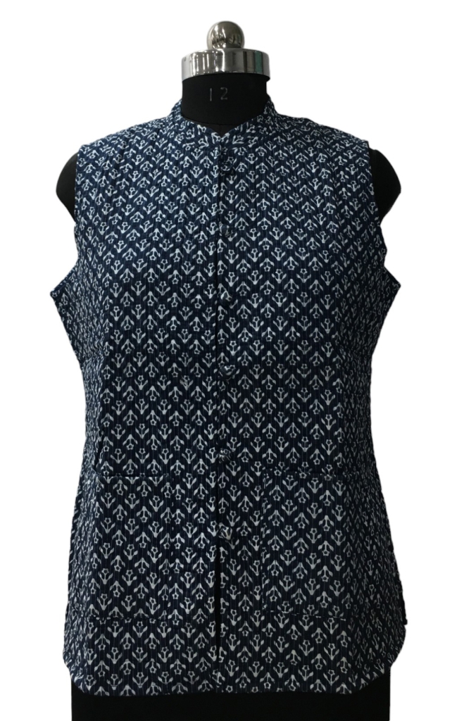 COTTON QUILTED WEST COAT