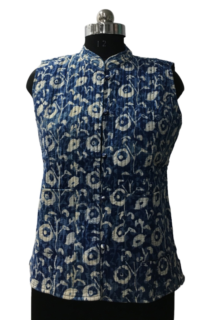 COTTON QUILTED WEST COAT