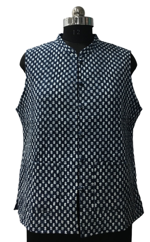 COTTON QUILTED WEST COAT