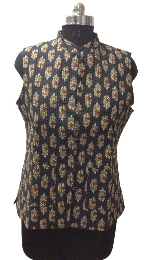 COTTON QUILTED WEST COAT