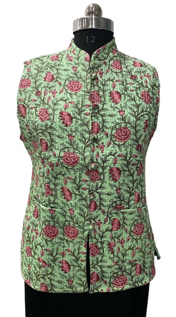 COTTON QUILTED WEST COAT