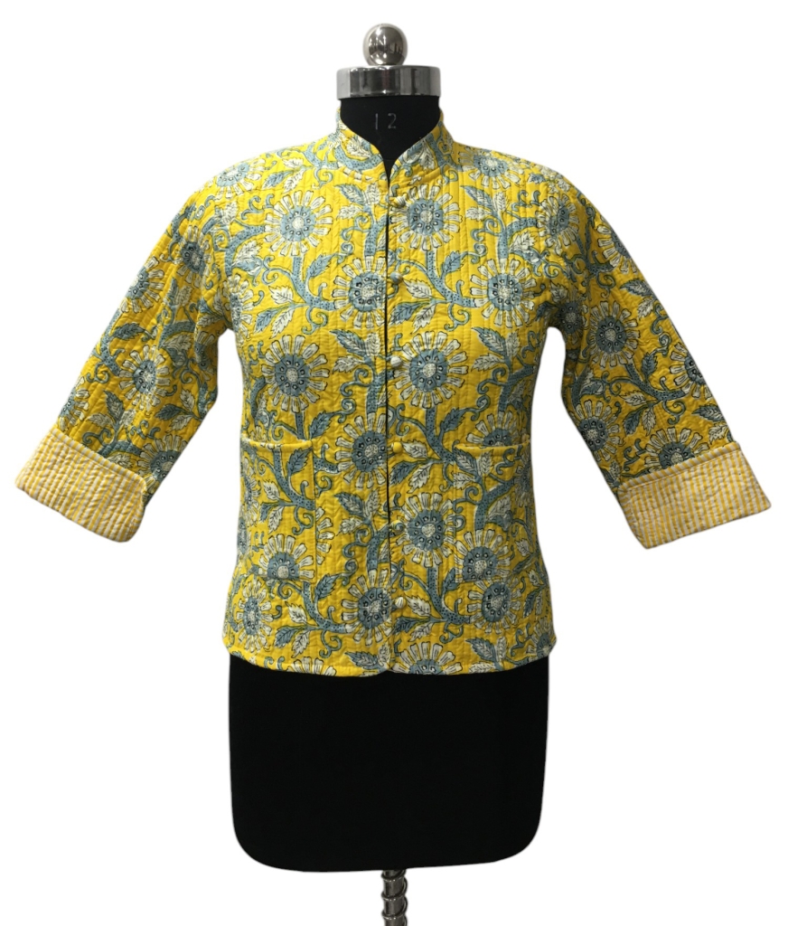 COTTON QUILTED SHORT JACKETS