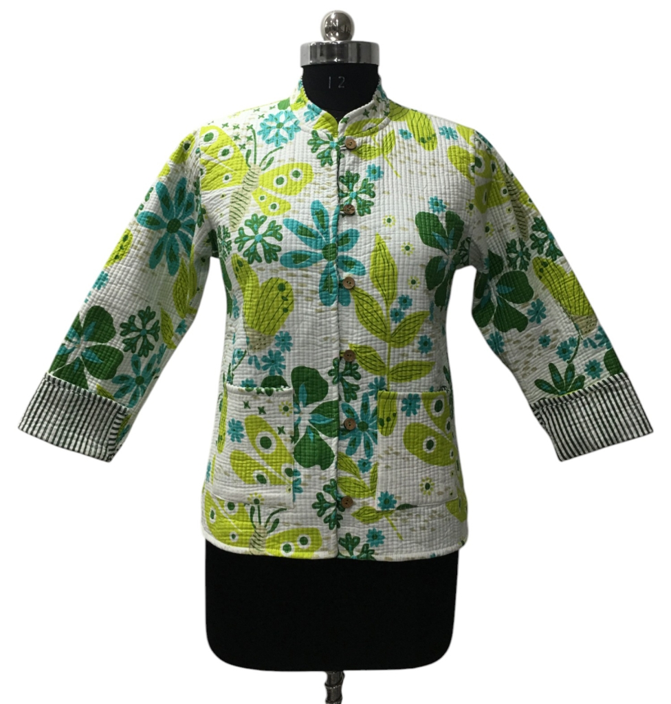 COTTON QUILTED SHORT JACKETS