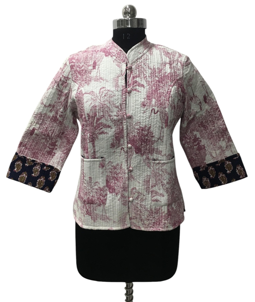 COTTON QUILTED SHORT JACKETS