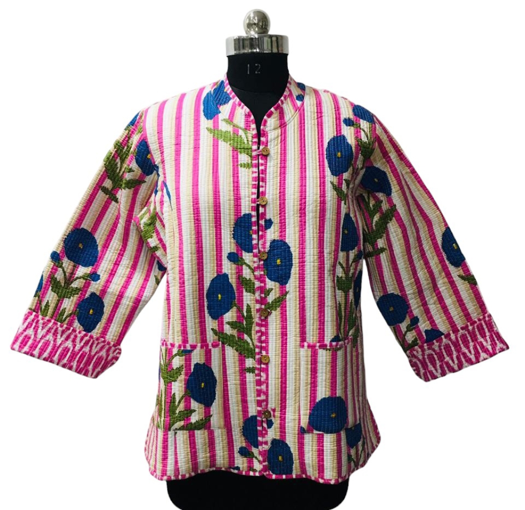 COTTON QUILTED SHORT JACKETS