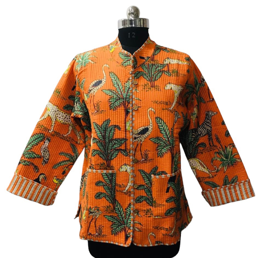 COTTON QUILTED SHORT JACKETS