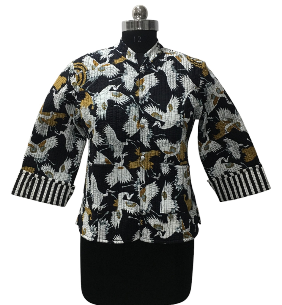 COTTON QUILTED SHORT JACKETS