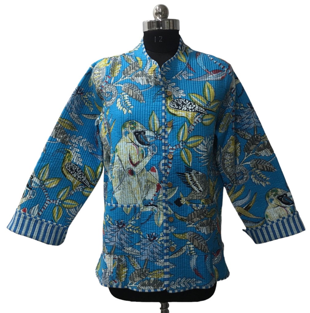 COTTON QUILTED SHORT JACKETS