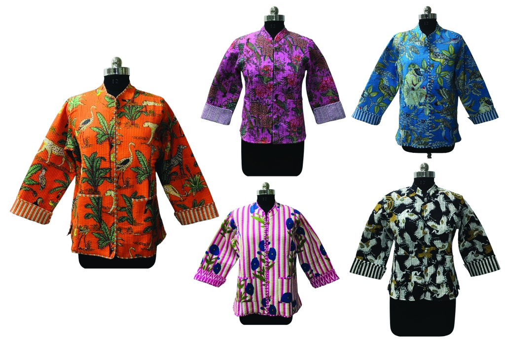 COTTON QUILTED SHORT JACKETS