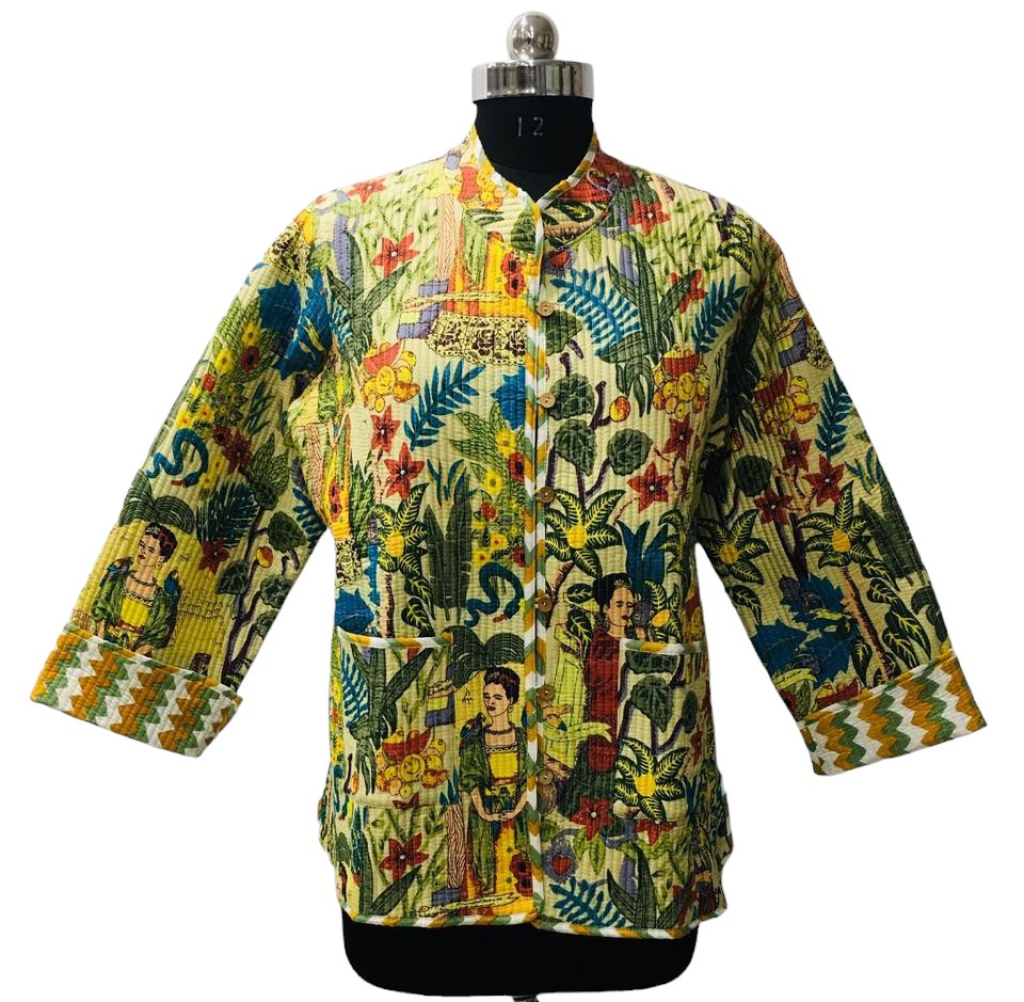 COTTON QUILTED SHORT JACKETS