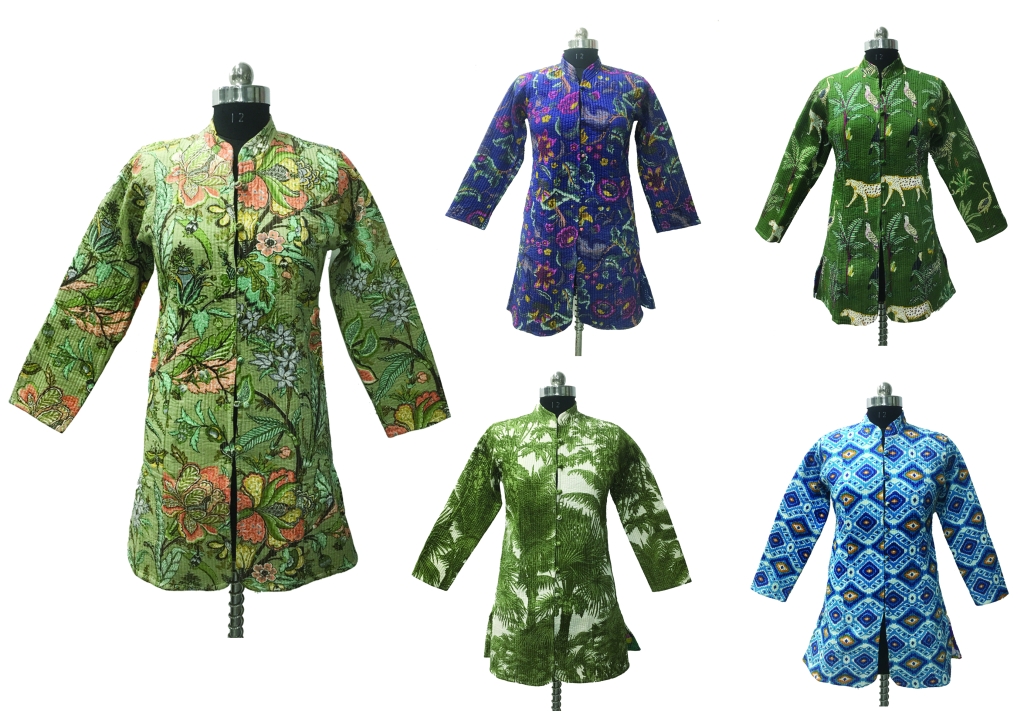 COTTON QUILTED LONG COAT