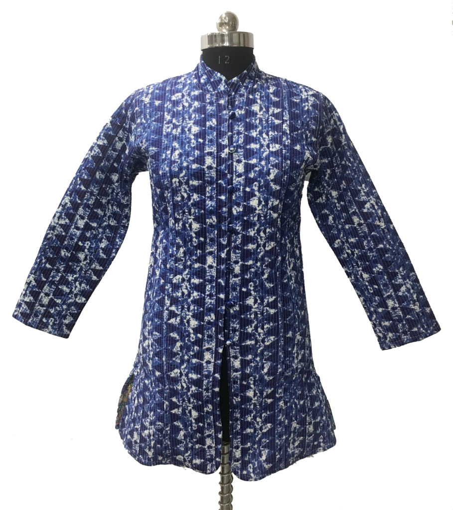 COTTON QUILTED LONG JACKETS