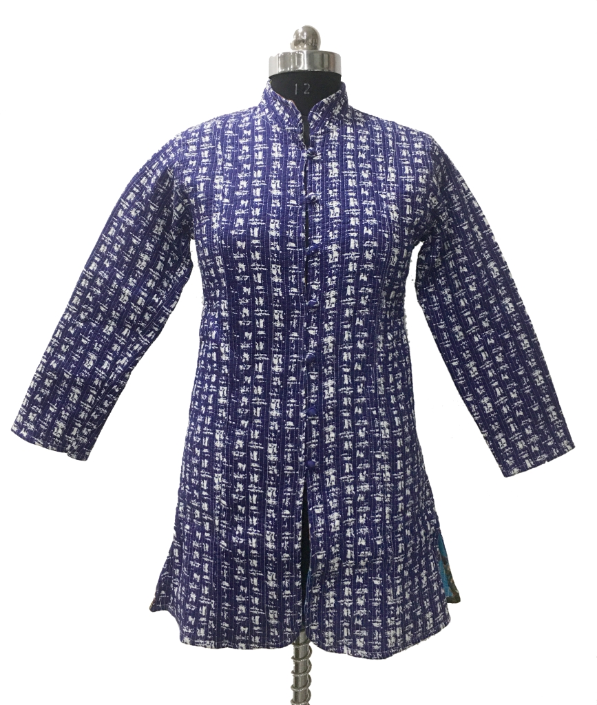 COTTON QUILTED LONG JACKETS