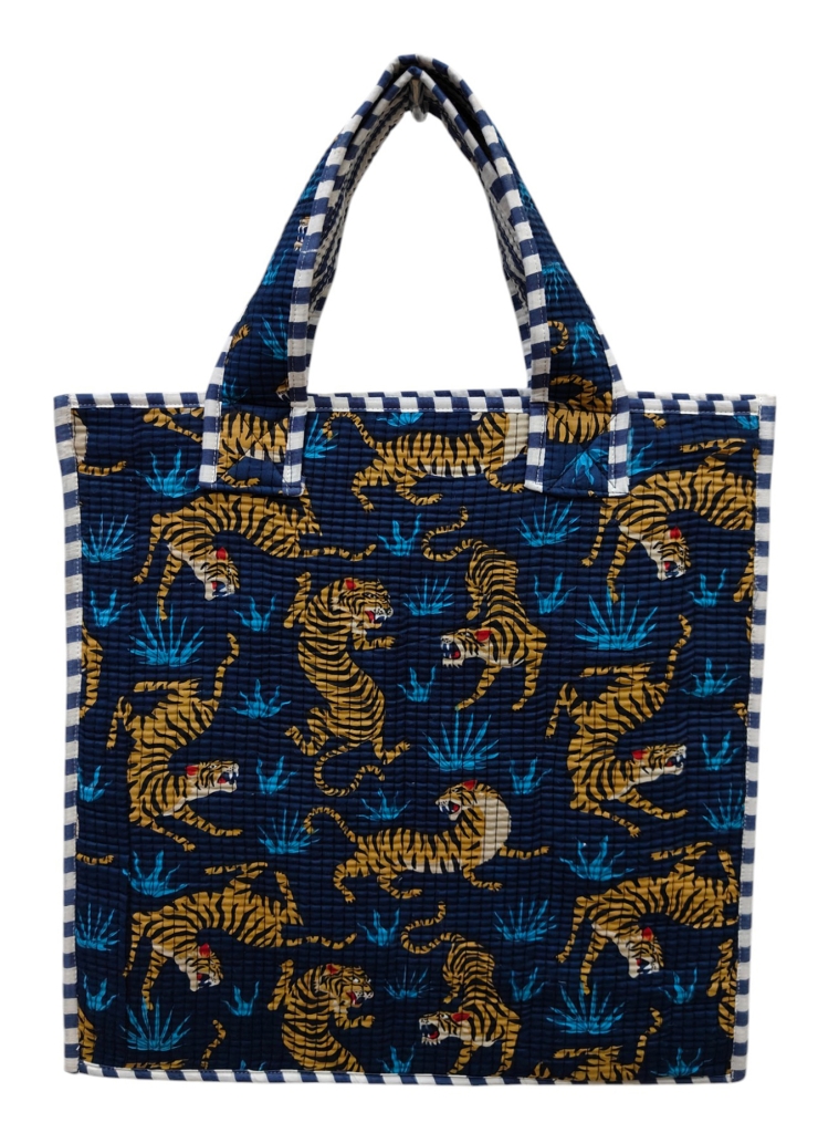 COTTON QUILTED TOTE BAGS