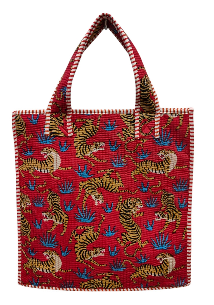 COTTON QUILTED TOTE BAGS