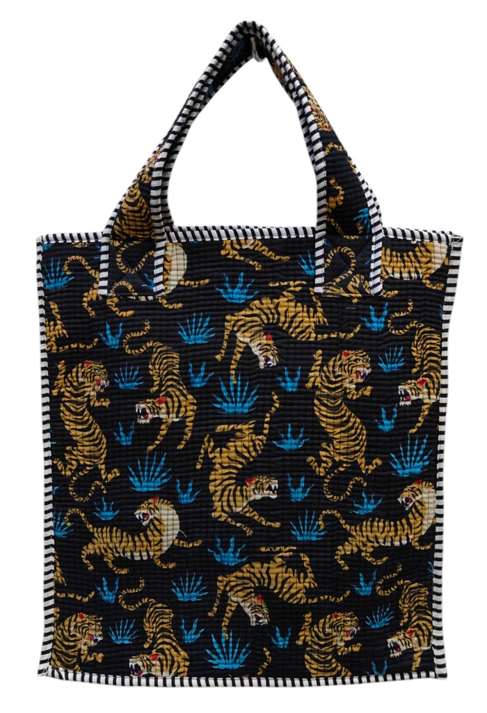 COTTON QUILTED TOTE BAGS