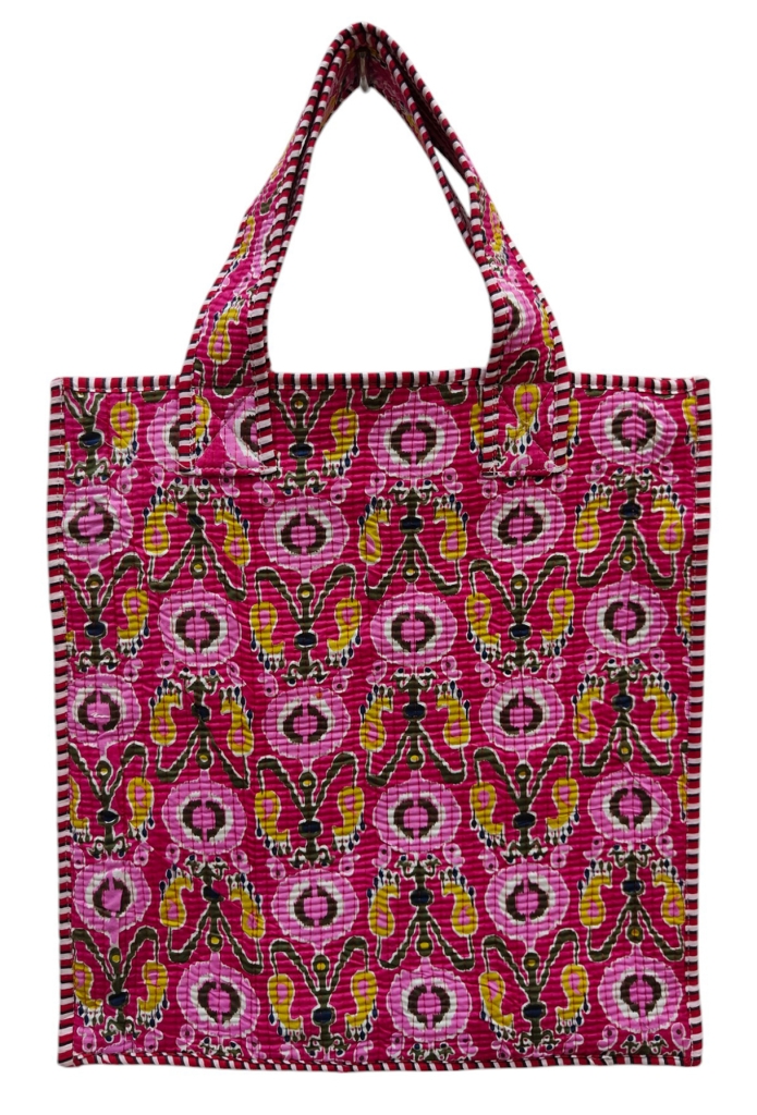 COTTON QUILTED TOTE BAGS