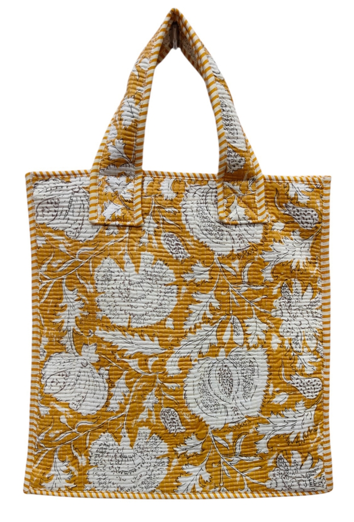 COTTON QUILTED TOTE BAGS