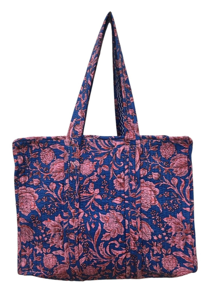 COTTON QUILTED TOTE BAGS