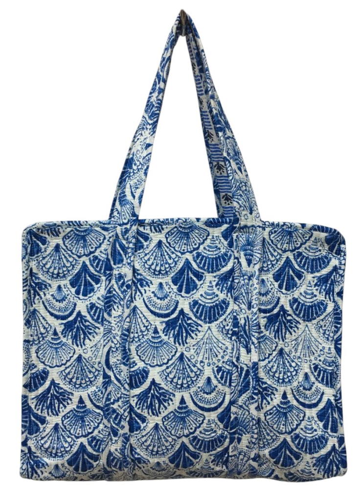 COTTON QUILTED TOTE BAGS