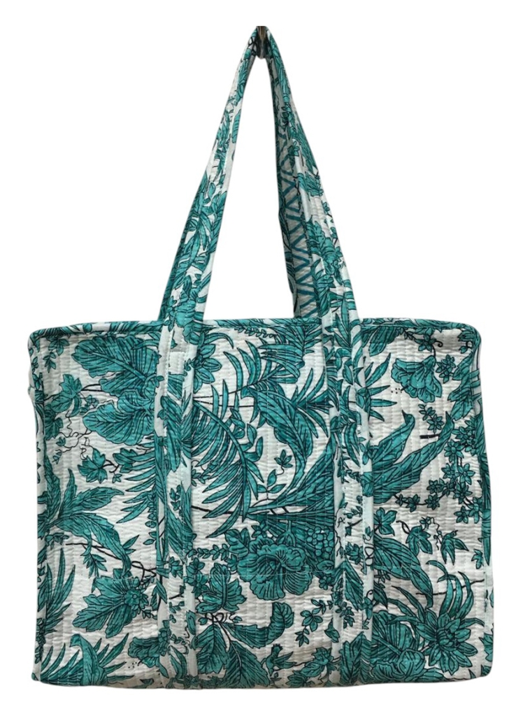 COTTON QUILTED TOTE BAGS