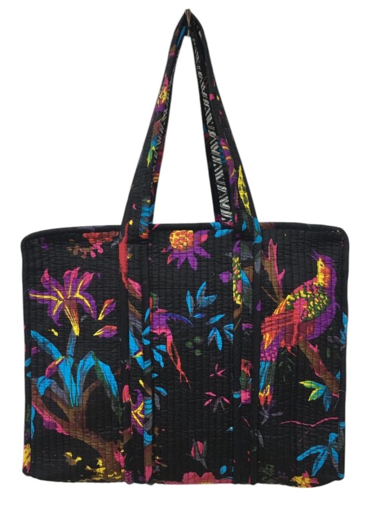 COTTON QUILTED TOTE BAGS