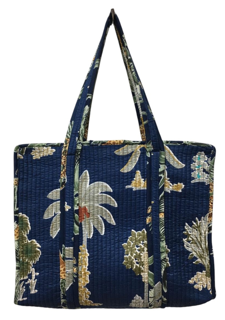 COTTON QUILTED TOTE BAGS