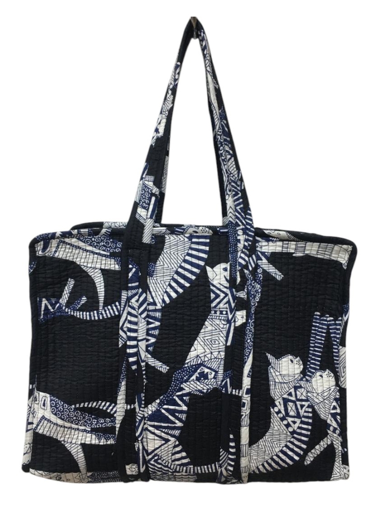 COTTON QUILTED TOTE BAGS