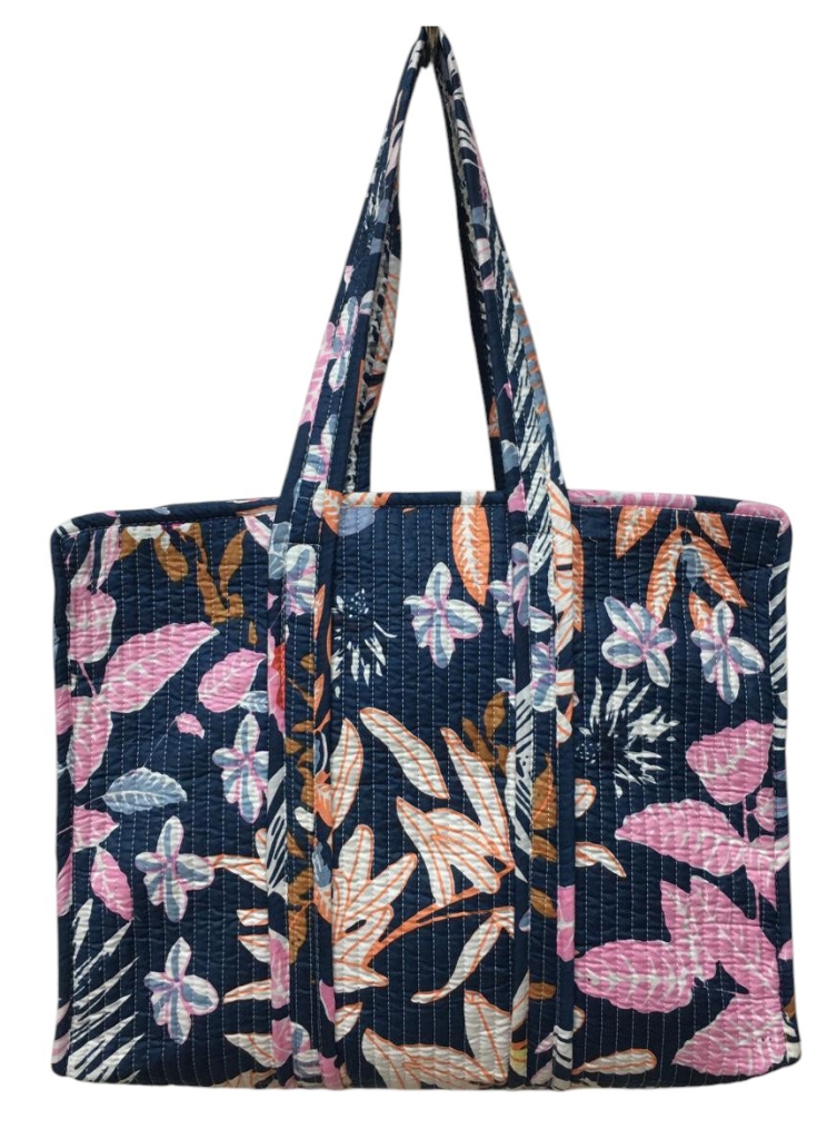 COTTON QUILTED TOTE BAGS