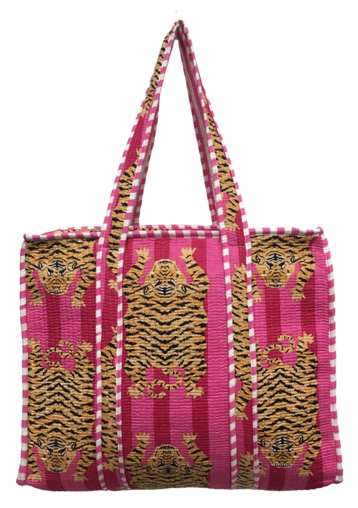 COTTON QUILTED TOTE BAGS