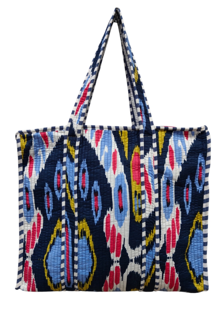 COTTON QUILTED TOTE BAGS
