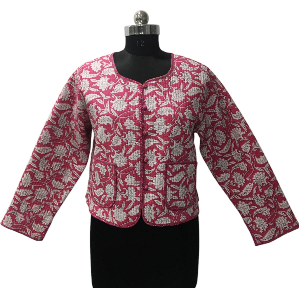 COTTON QUILTED SHORT JACKET